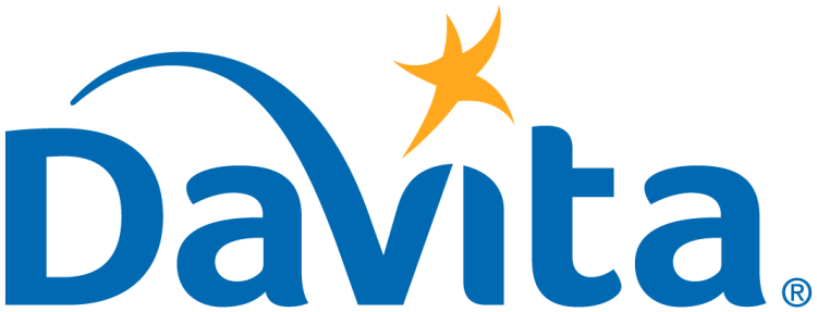 DaVita logo blue