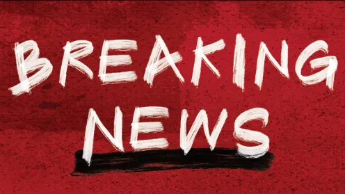 breaking news