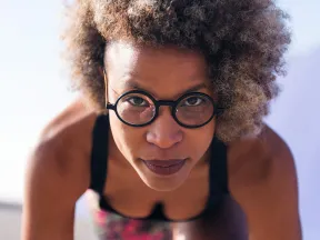 Champion - FOD focused-sportswoman-in-position-to-start-a-race