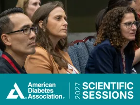 People attend the American Diabetes Association 2027 Scientific Sessions.