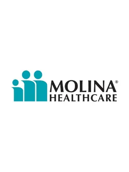 Molina Healthcare logo featuring three teal stylized figures.