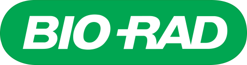 Bio Rad logo in white on green