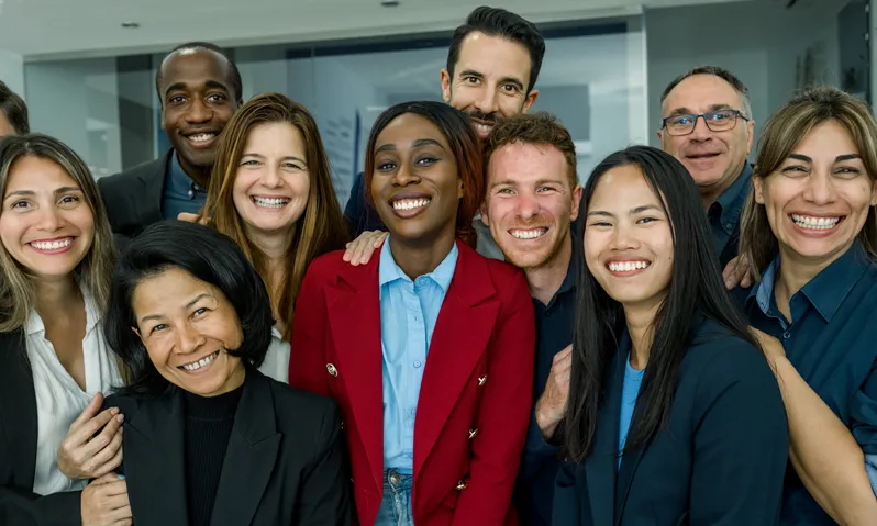 Group of cheerful Advocates