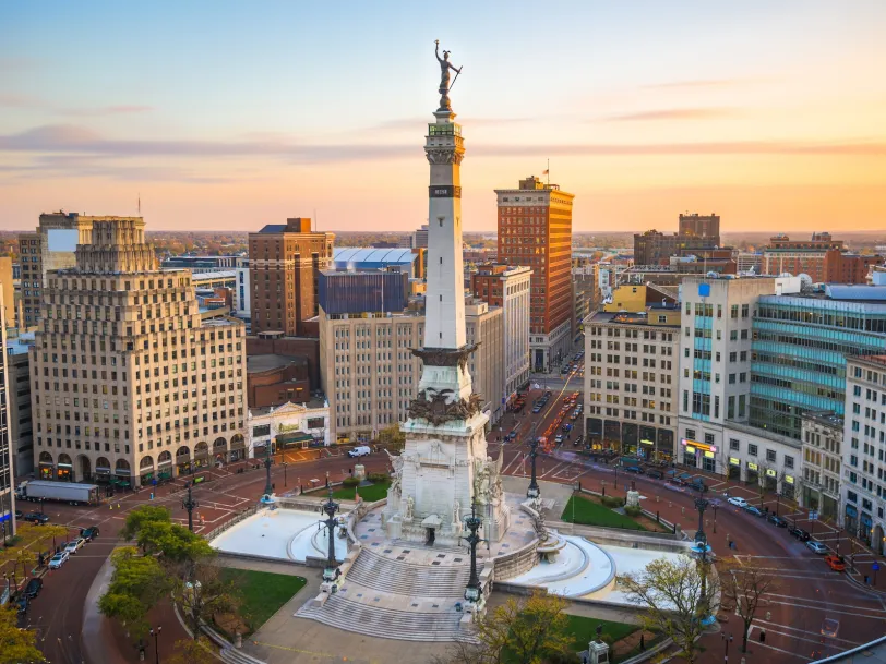 Indianapolis, IN skyline