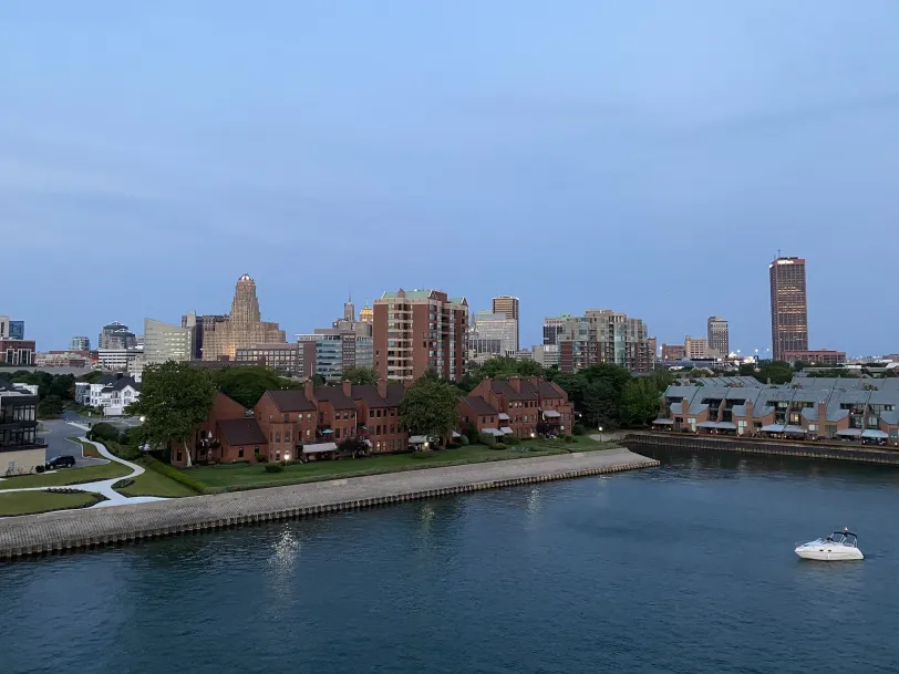 Buffalo skyline