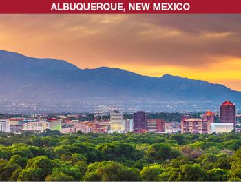 cityscape photograph of Albuquerque New Mexico
